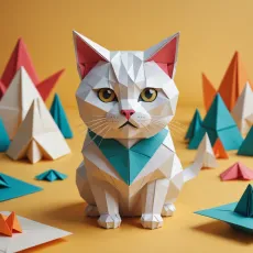 Как сделать кошку из бумаги: искусство оригами и аппликации для всех возрастов